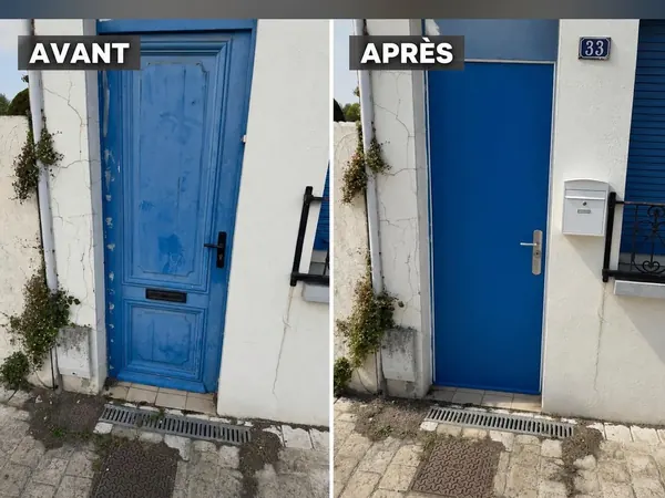 Remplacement d'une porte d'entrée