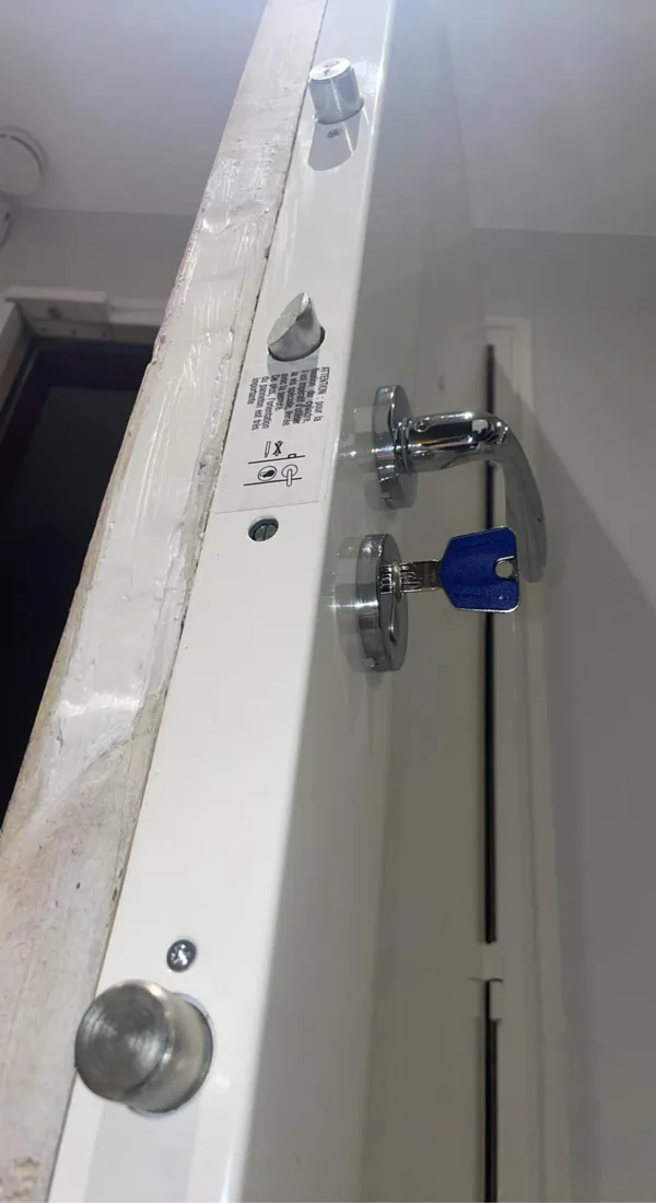Serrure multipoints avec cylindre neuf